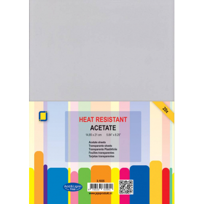 JEJE Produkt Acetate sheets heat resistant A5 (3.1035)